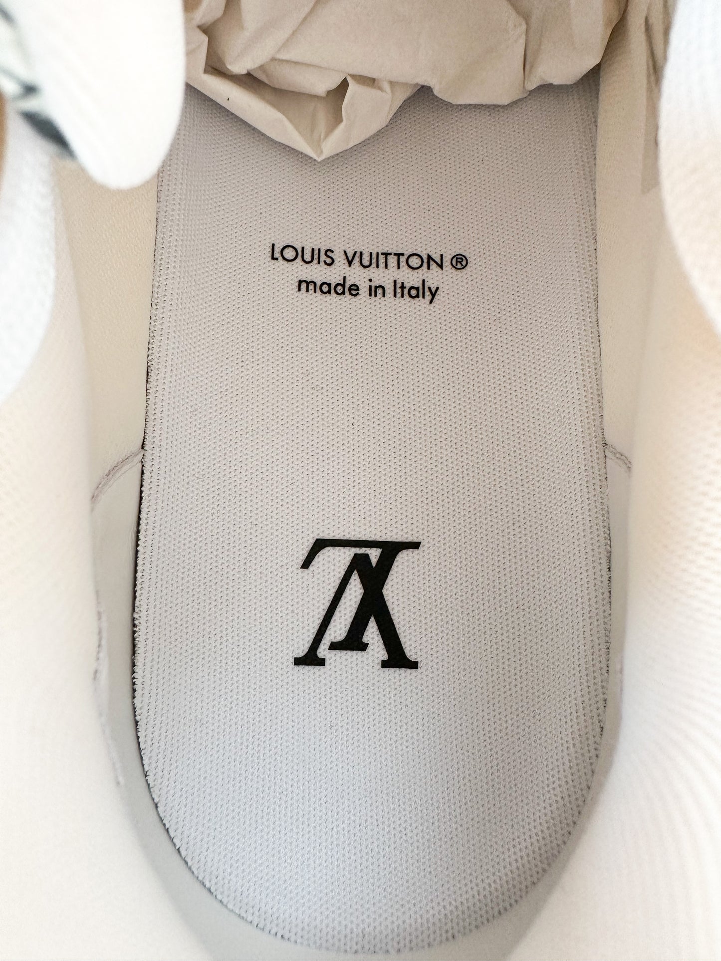 Louis Vuitton Brown & White Skate Trainers – Savonches