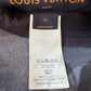 Louis Vuitton Navy Camo Monogram Reversible Peacoat