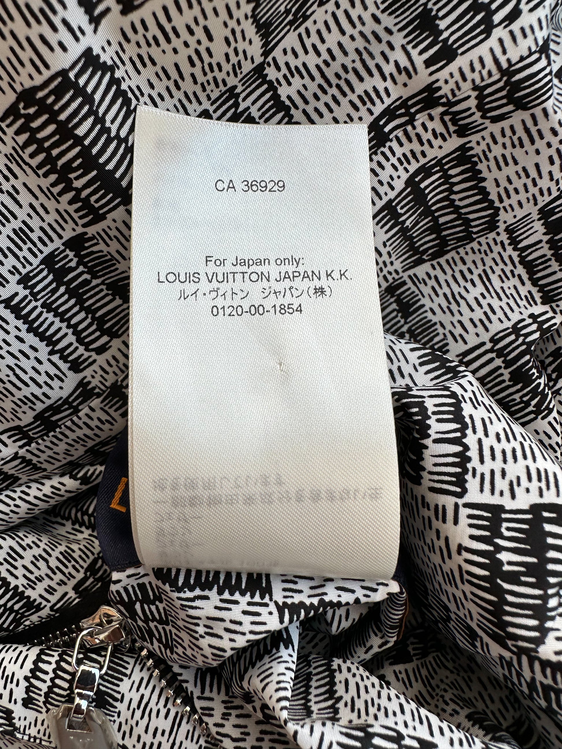 Louis Vuitton Red Flower Monogram Puffer Jacket – Savonches
