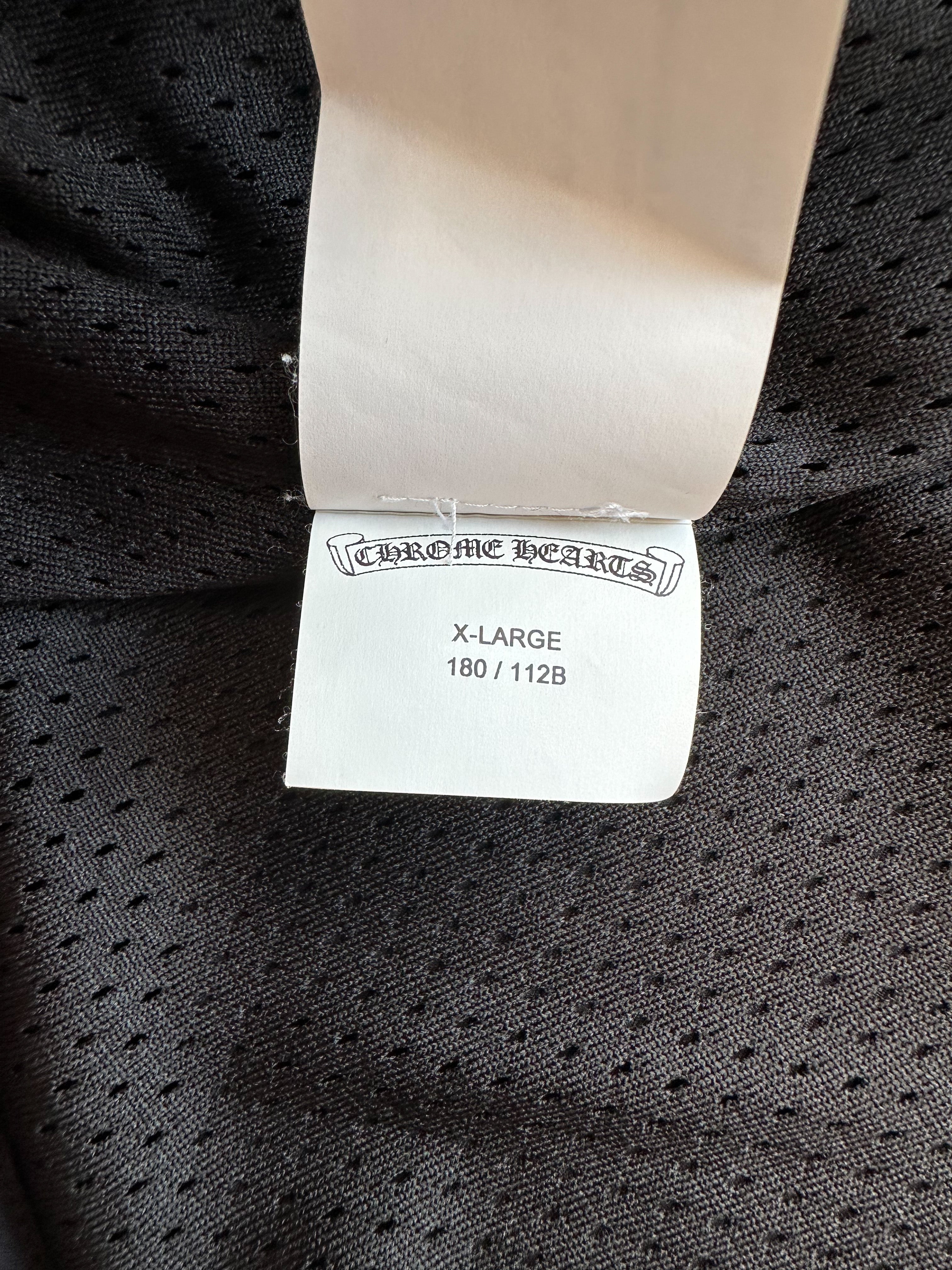 Chrome Hearts Black Riggins Cross Print Coaches Jacket