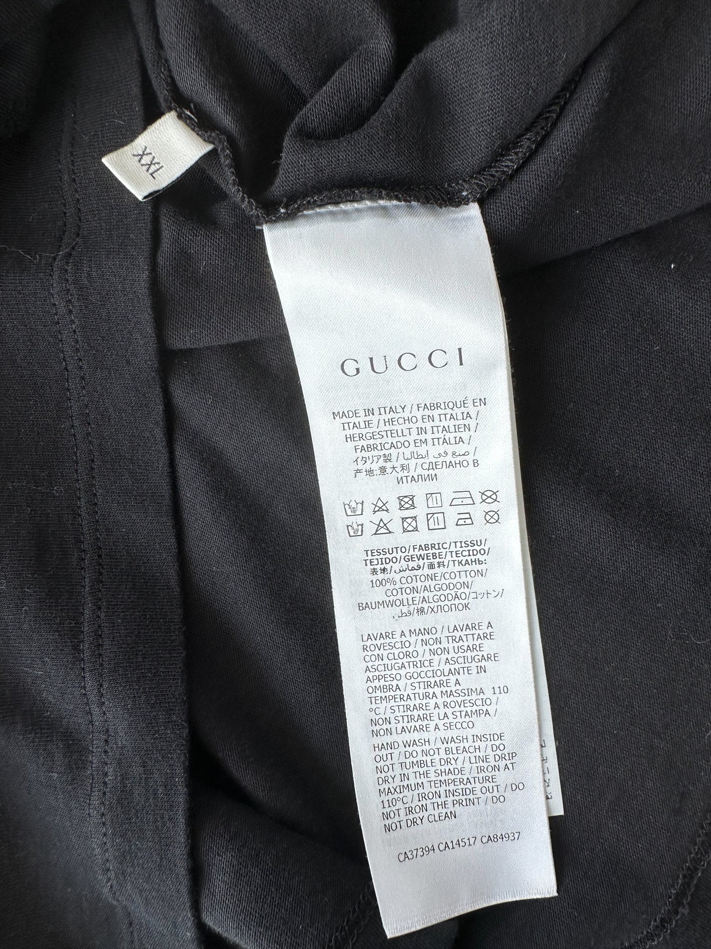 Gucci Black & White GG Logo T-Shirt