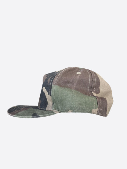 Chrome Hearts Camouflage Orange CH Logo Hat