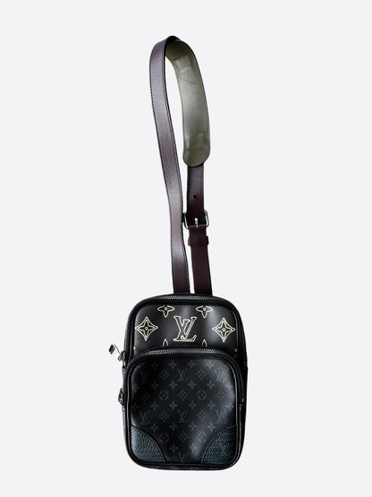 Louis Vuitton Monogram Eclipse Patchwork Amazon Sling