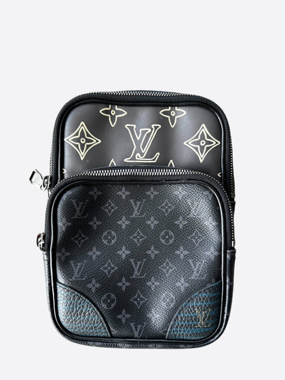 Louis Vuitton Monogram Eclipse Patchwork Amazon Sling