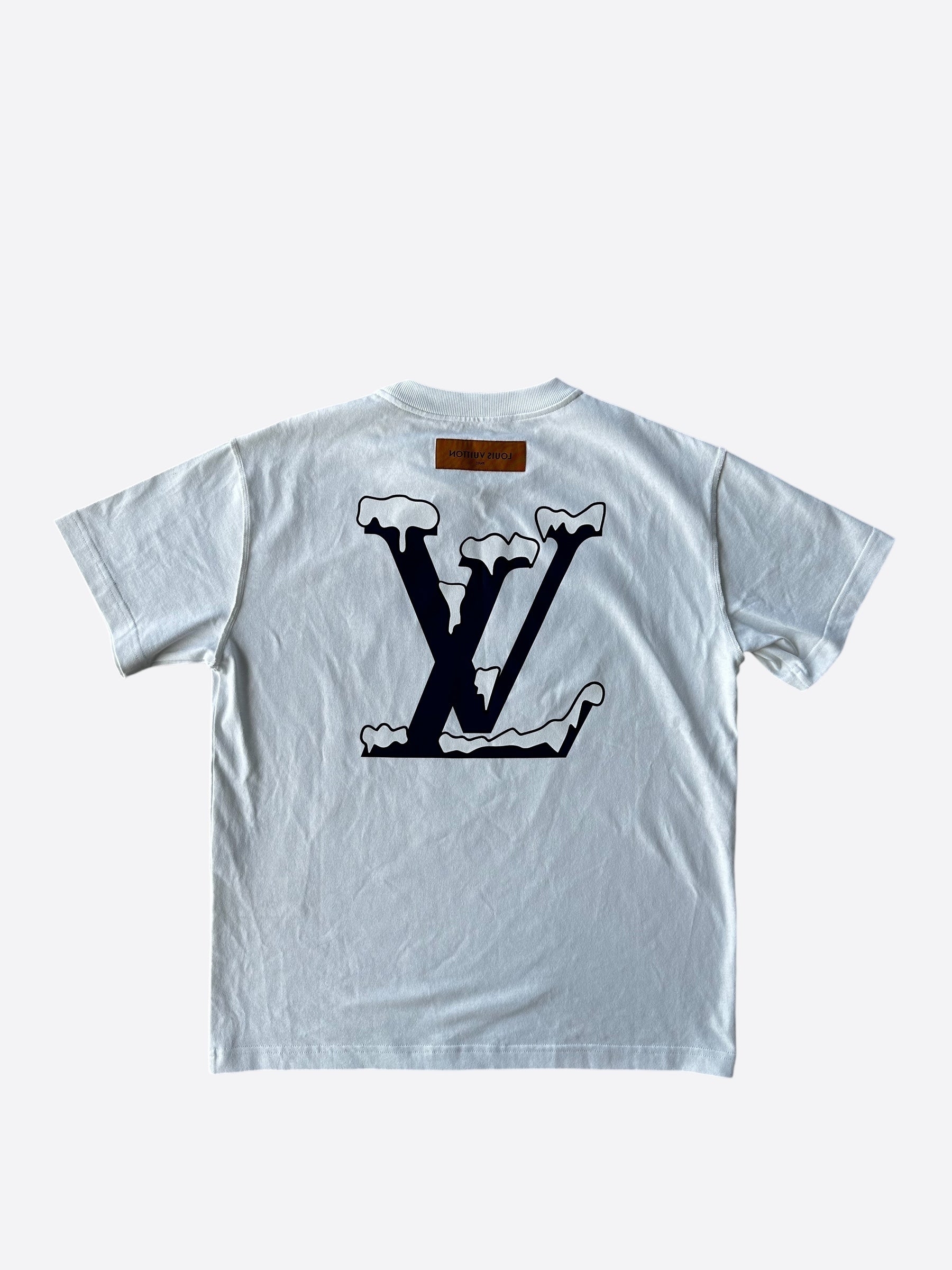 Louis Vuitton White Do A Kickflip T-Shirt – Savonches Louis Vuitton White Do A Kickflip T-Shirt – Savonches