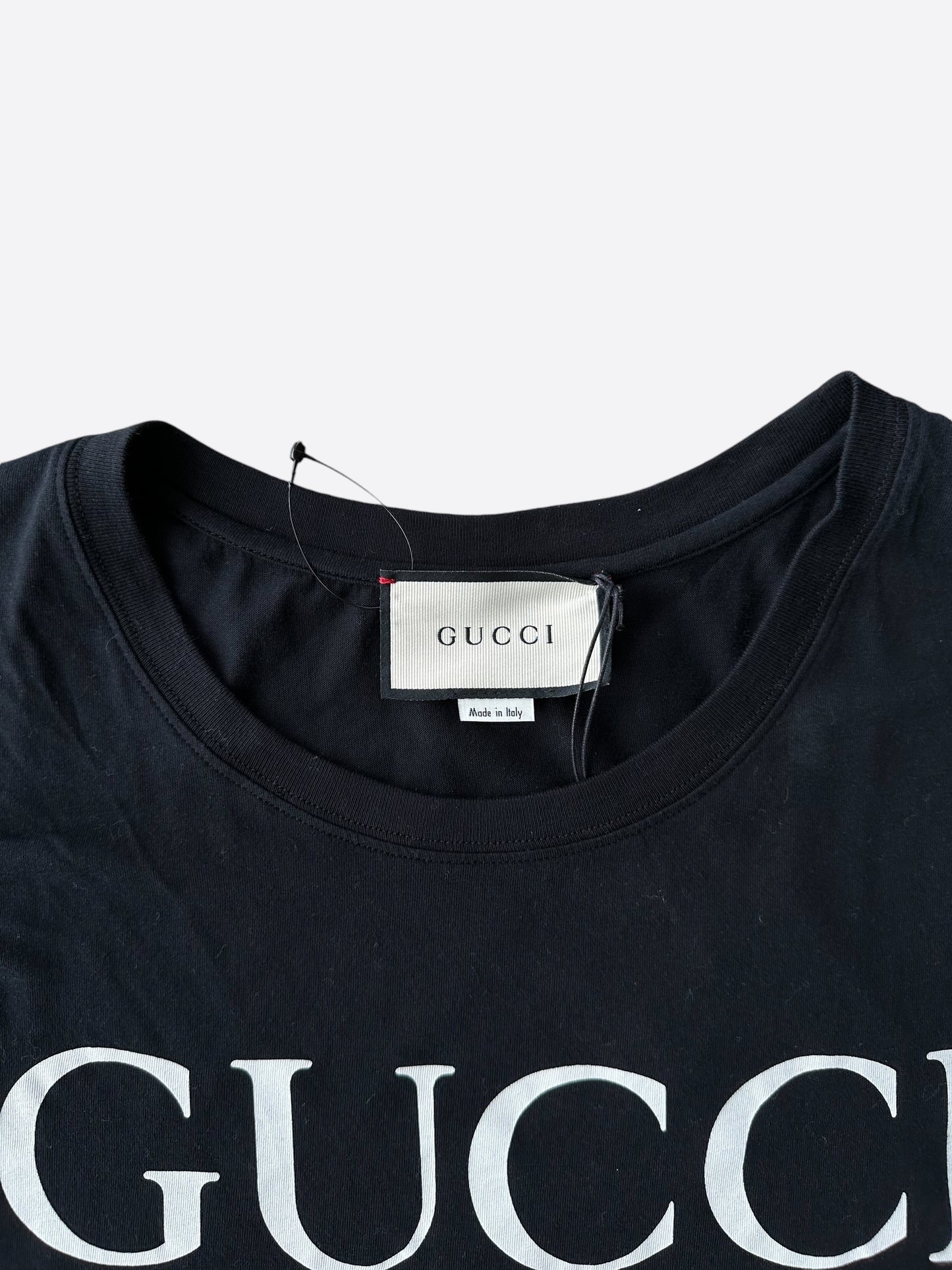 Gucci Black & White GG Logo T-Shirt