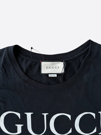 Gucci Black & White GG Logo T-Shirt