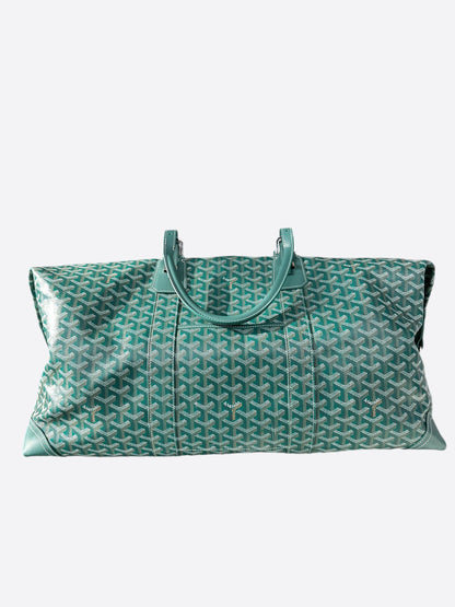 Goyard Green Boeing 55 Duffel Bag