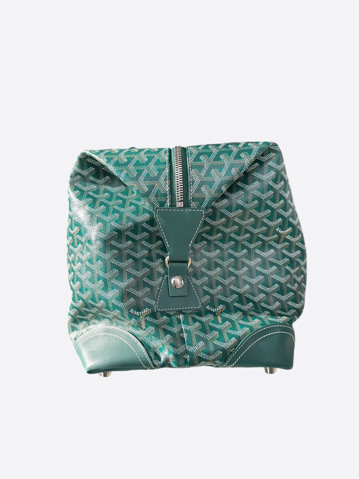 Goyard Green Boeing 55 Duffel Bag