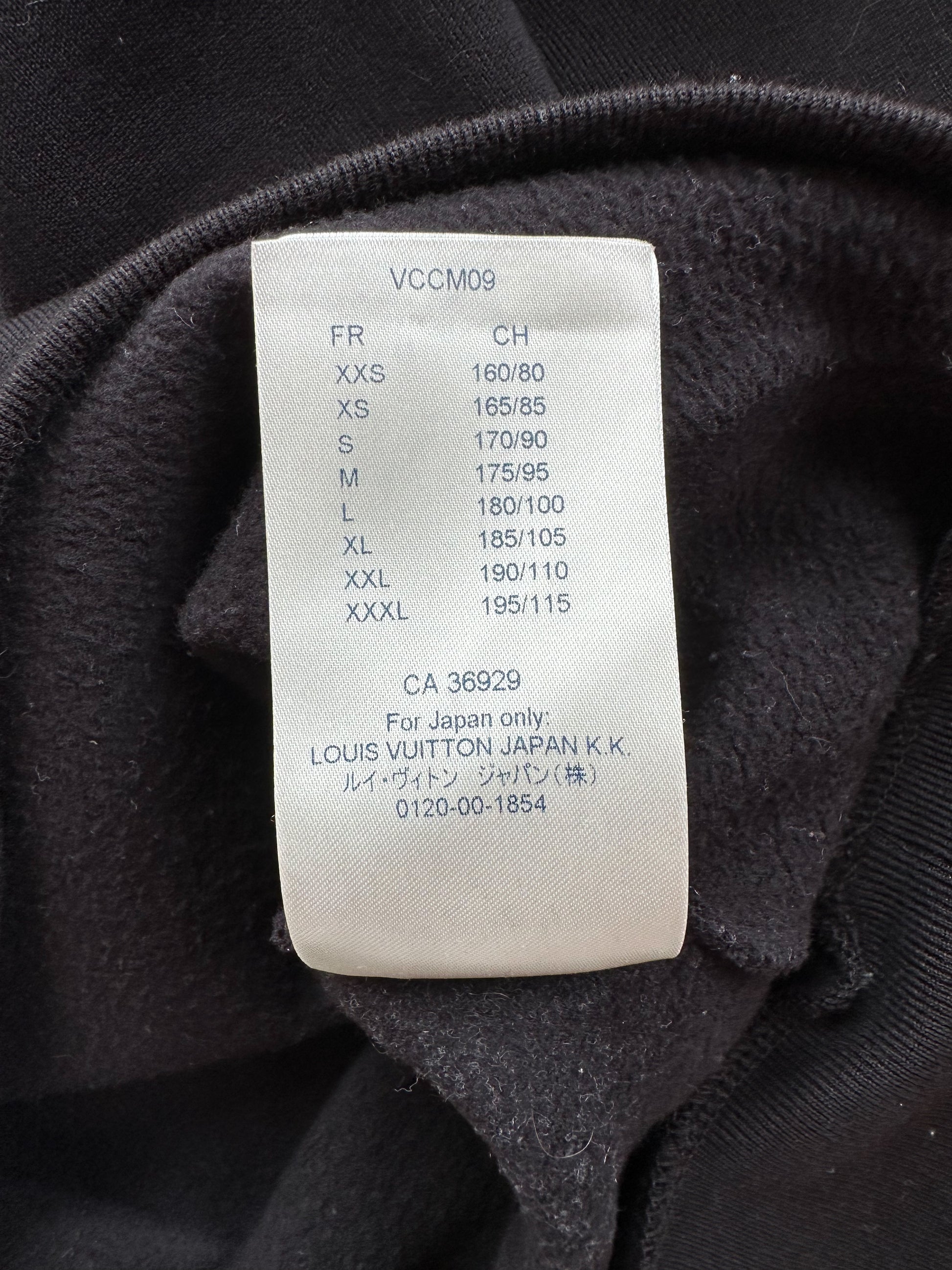Louis Vuitton Black 2054 Planes Hoodie – Savonches