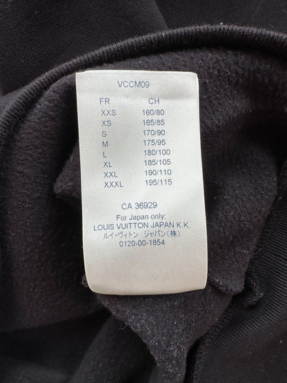 Louis Vuitton Black 2054 Planes Hoodie