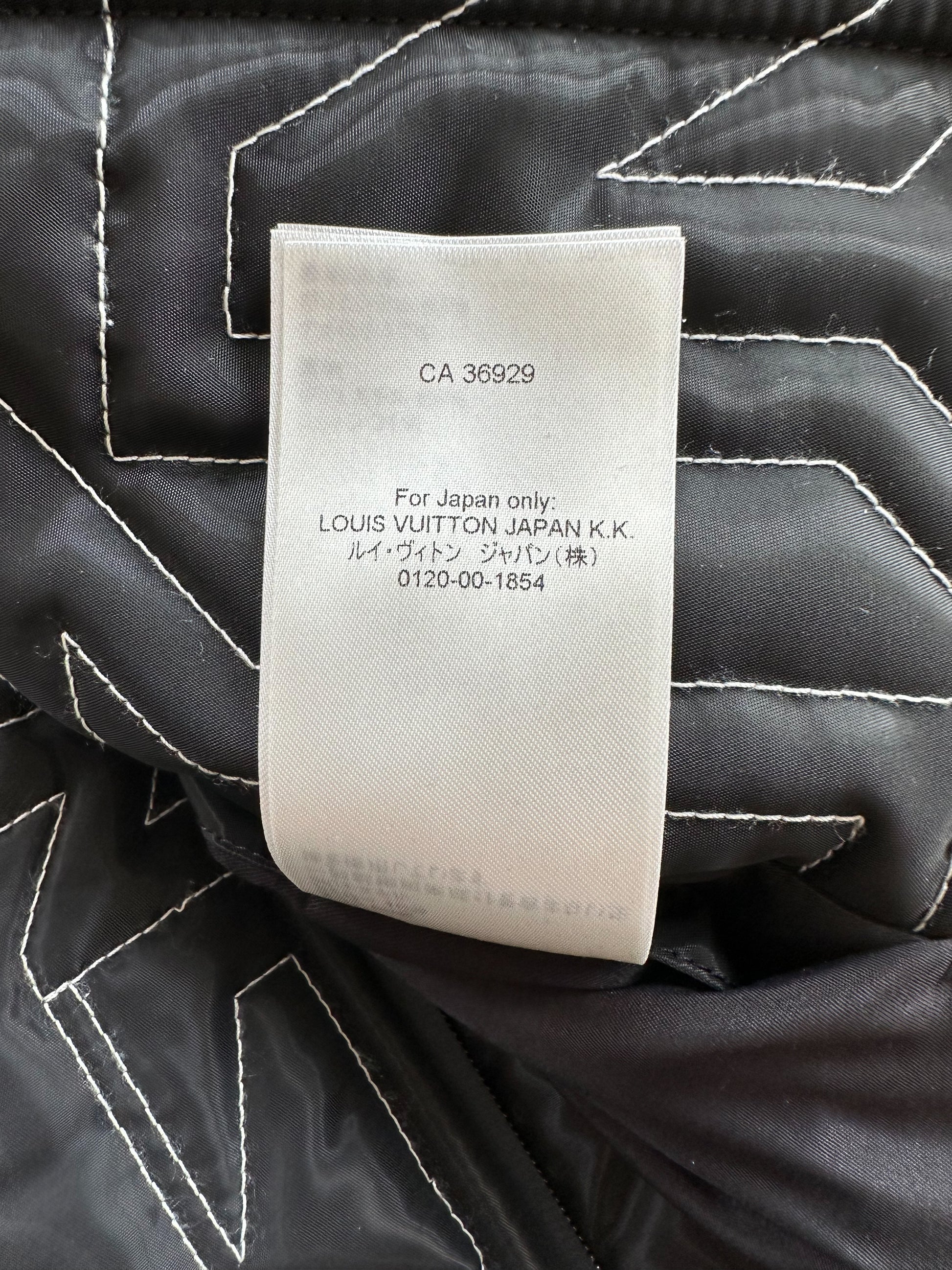 Louis Vuitton Down Ski Pants BLACK. Size Xs