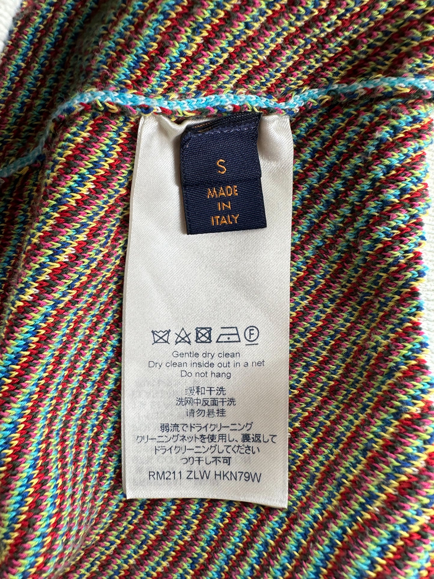 Louis Vuitton Psychedelic Monogram Zip Sweater
