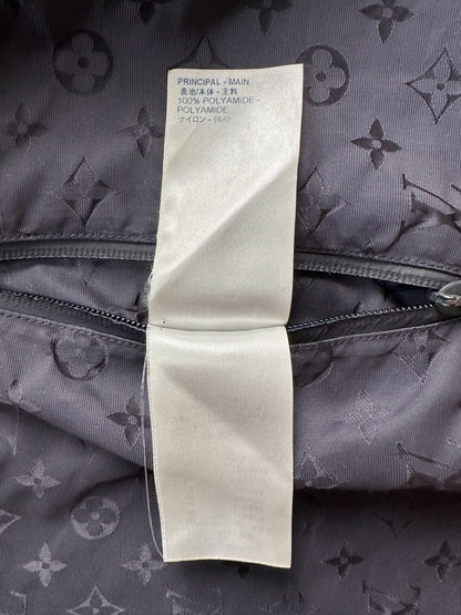 Louis Vuitton Black Split Monogram Windbreaker