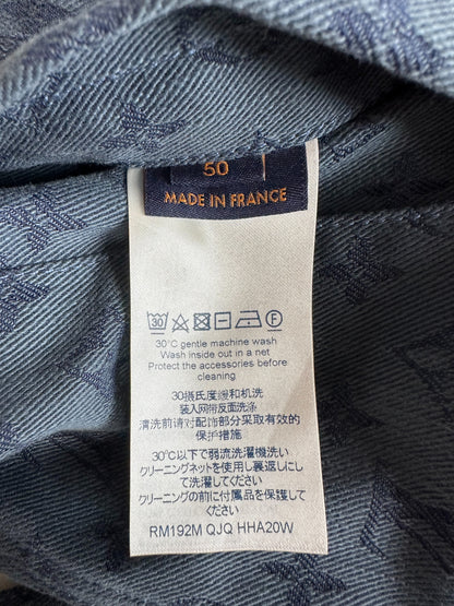 Louis Vuitton Blue Monogram Denim Jacket