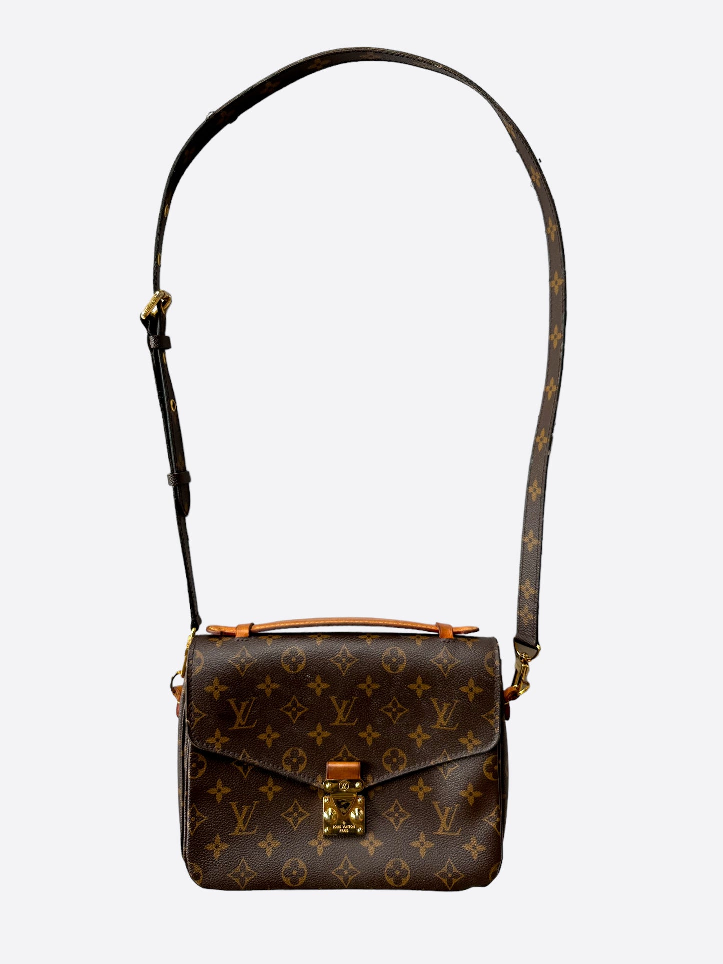 Louis Vuitton Monogram Pochette Metis PM - Brown Crossbody Bags