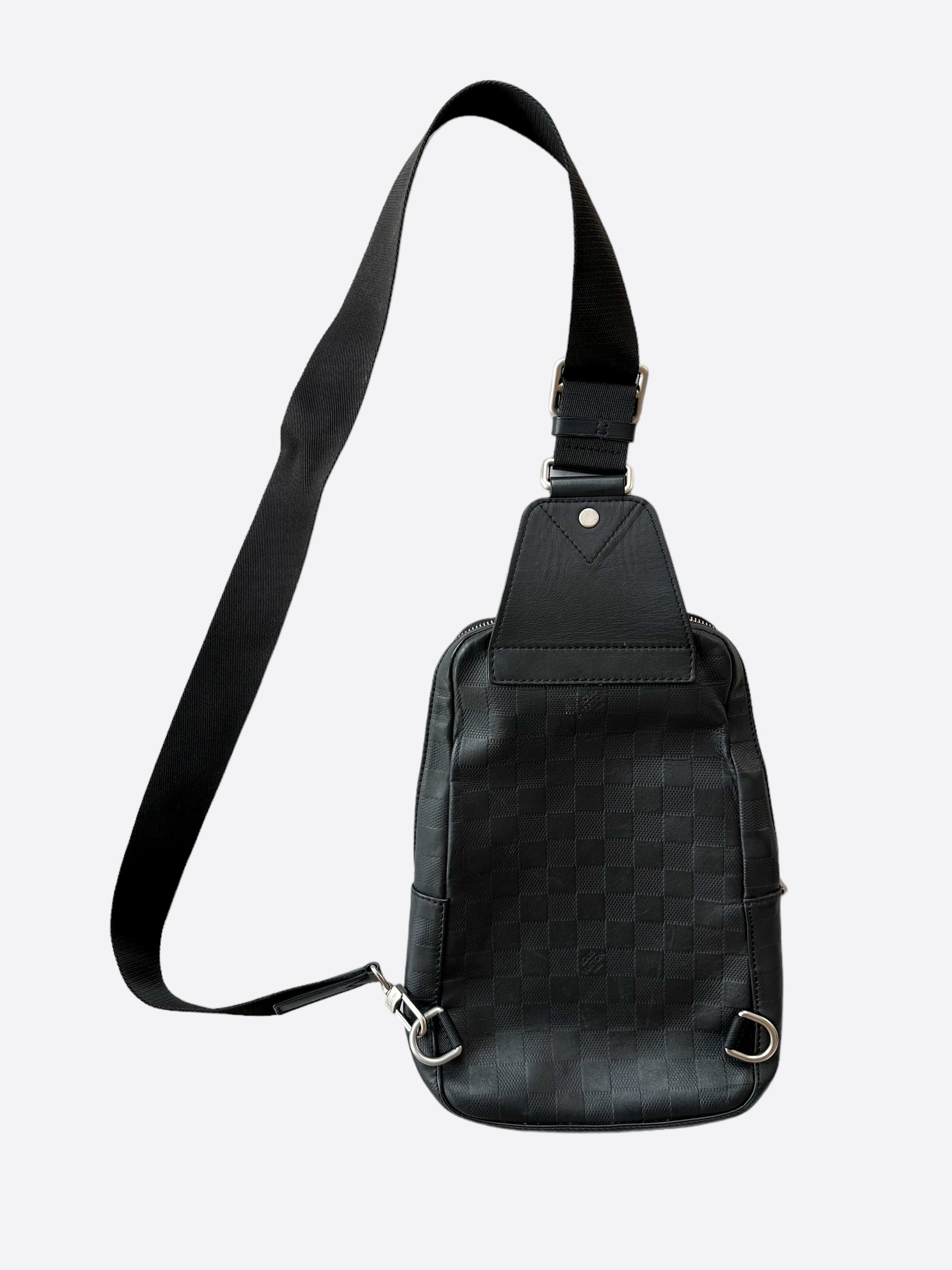 Louis Vuitton Avenue Sling Bag Damier Infini Leather at 1stDibs