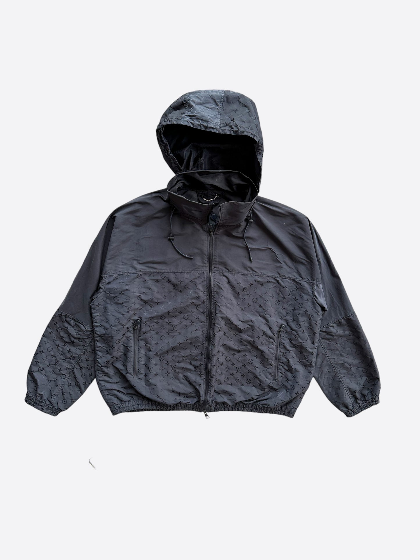 monogram windbreaker jacket
