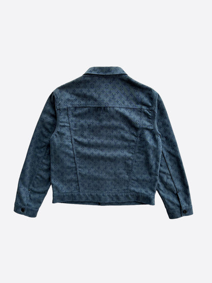 Louis Vuitton Blue Monogram Denim Jacket