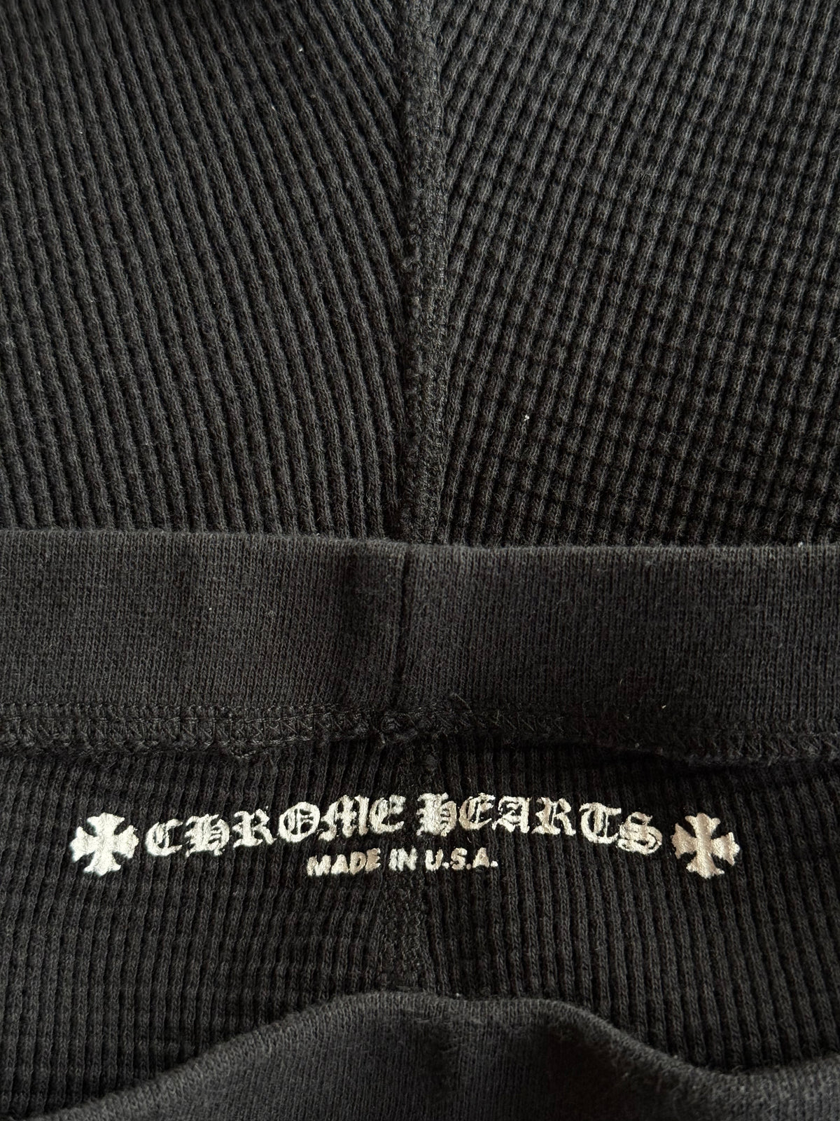 Chrome Hearts Matty Boy Black & Pink Logo Thermal Biker Women's Shorts