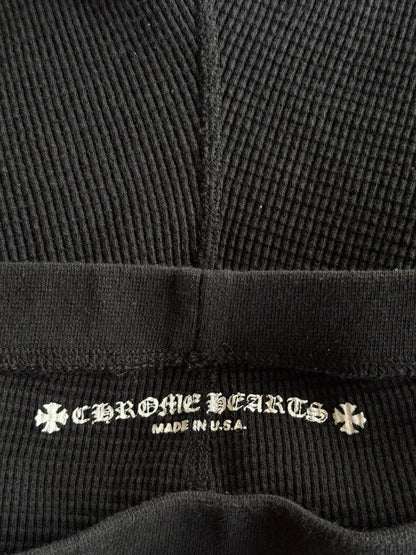 Chrome Hearts Matty Boy Black & Pink Logo Thermal Biker Women's Shorts