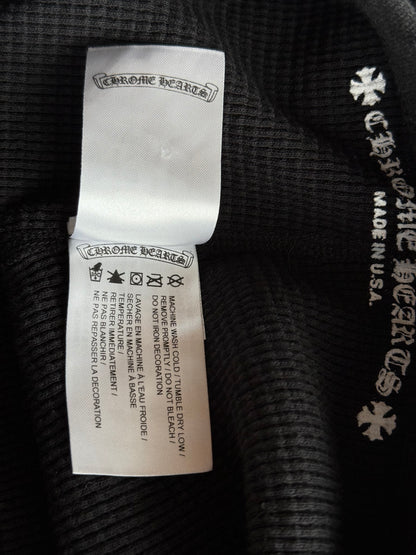 Chrome Hearts Matty Boy Black & Pink Logo Thermal Biker Women's Shorts