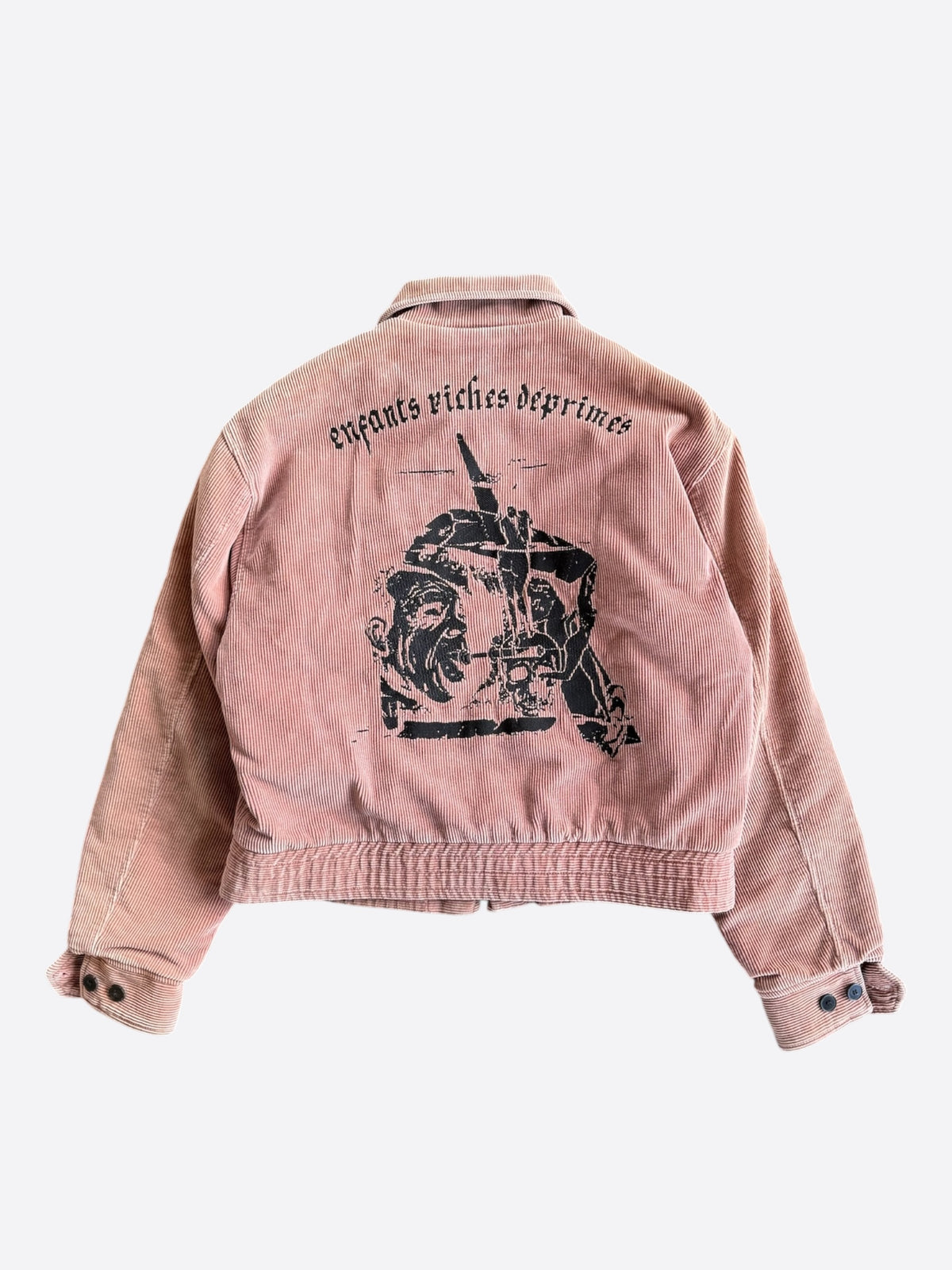 Enfants Riches Deprimes Brown & Black Barbara Corduroy Jacket