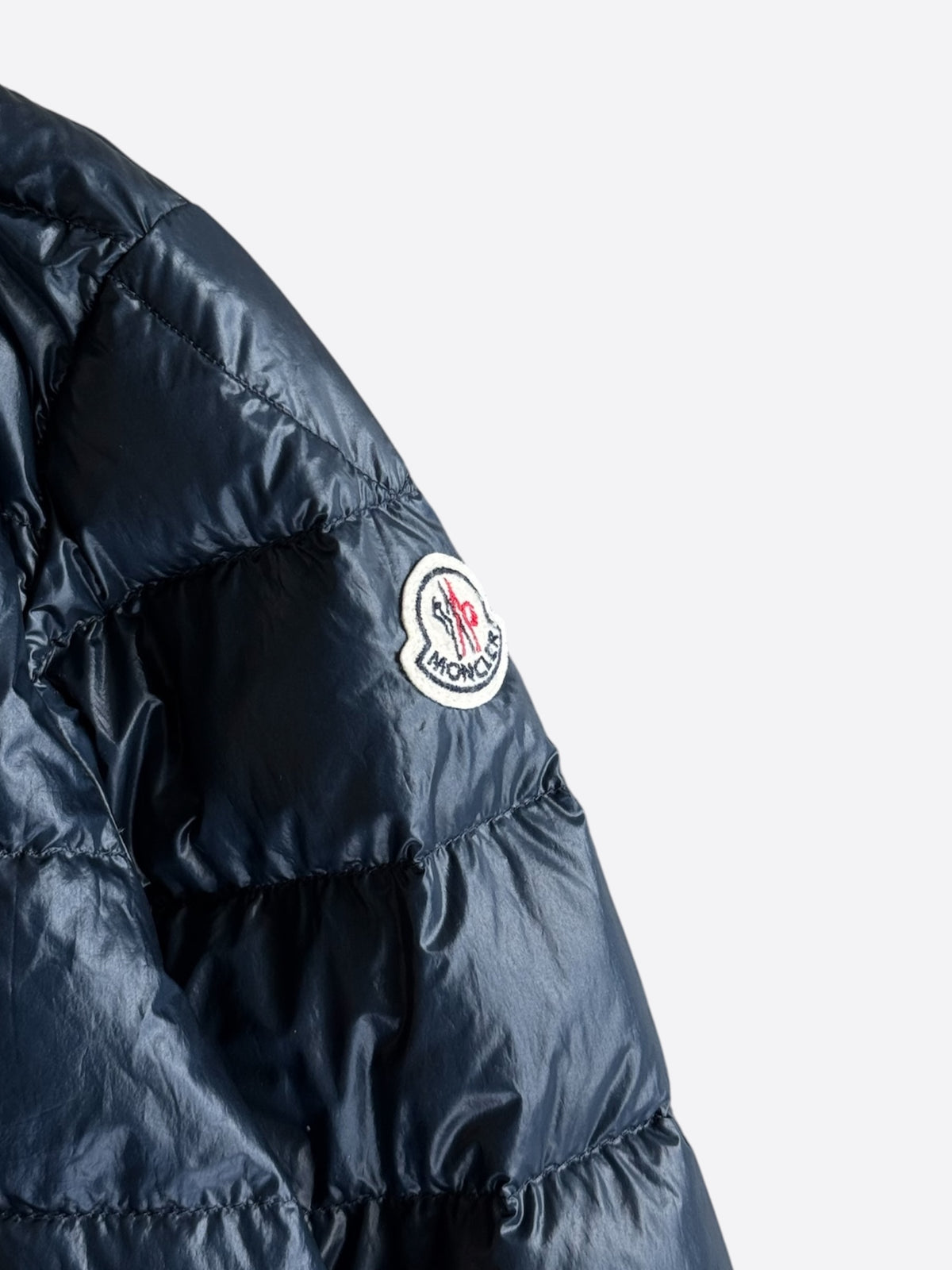 Moncler Navy Acorus Down Jacket