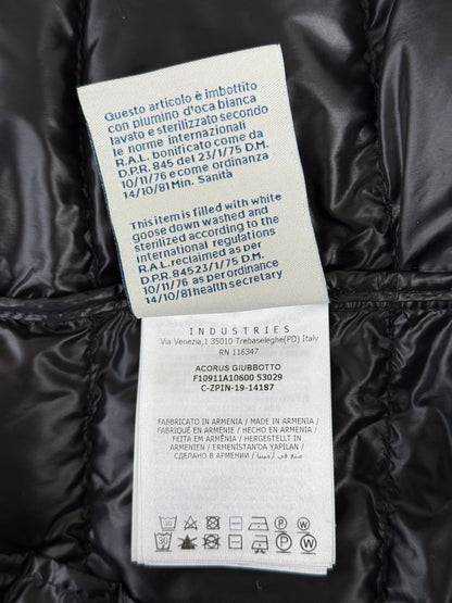 Moncler Black Acorus Down Jacket