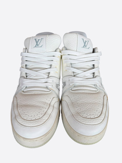 Louis Vuitton White Leather Trainers