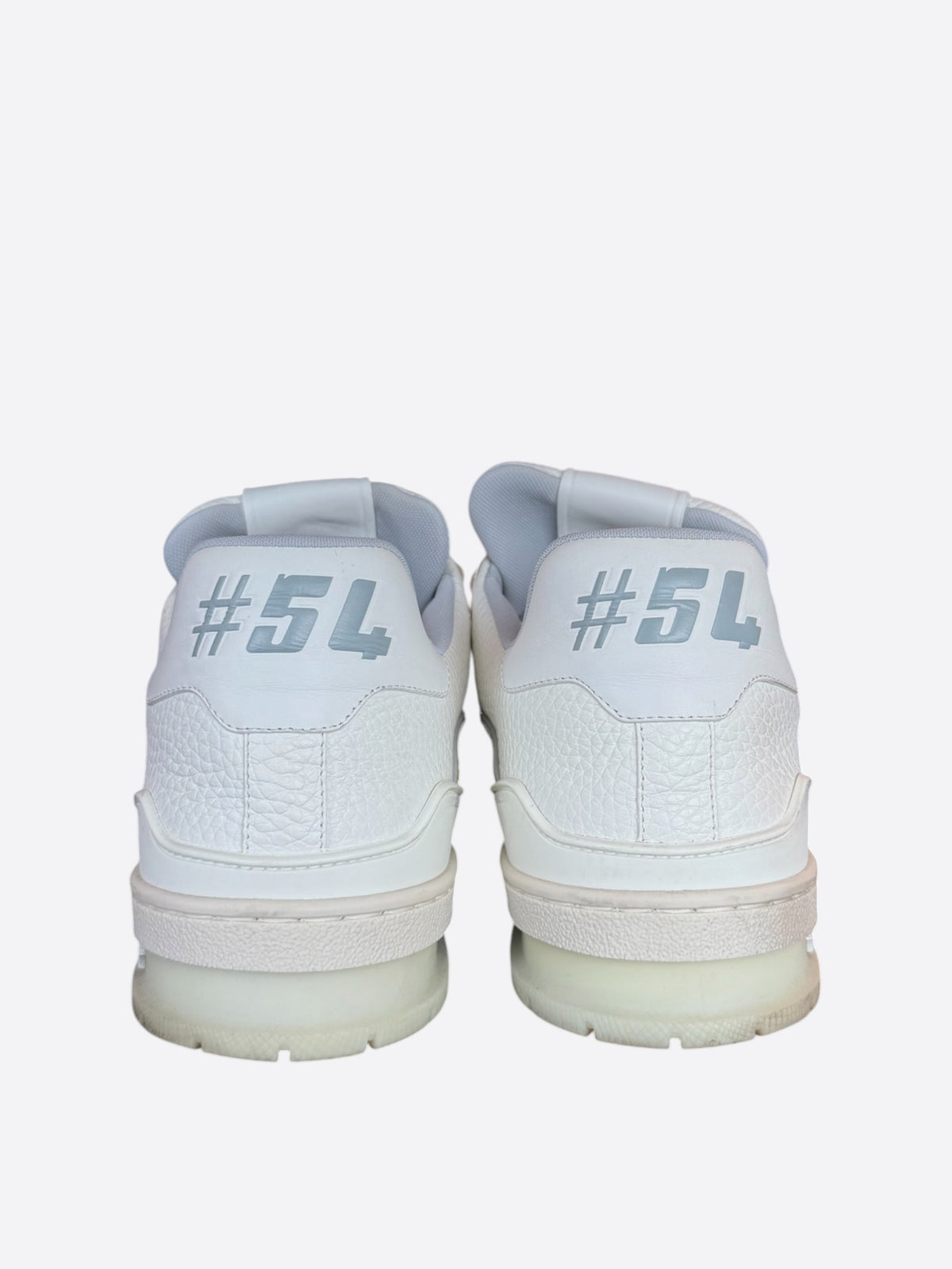 Louis Vuitton White Leather Trainers