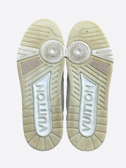 Louis Vuitton White Leather Trainers