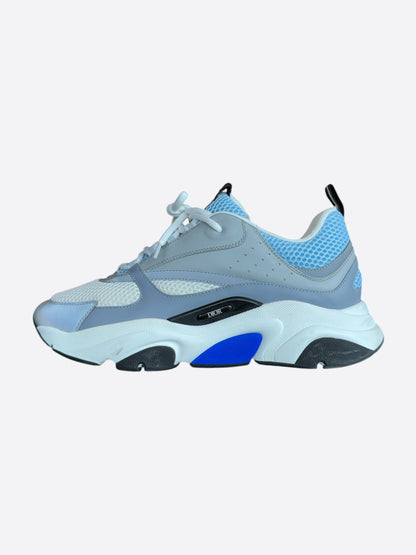 Dior Blue, White & Grey B22 Sneakers