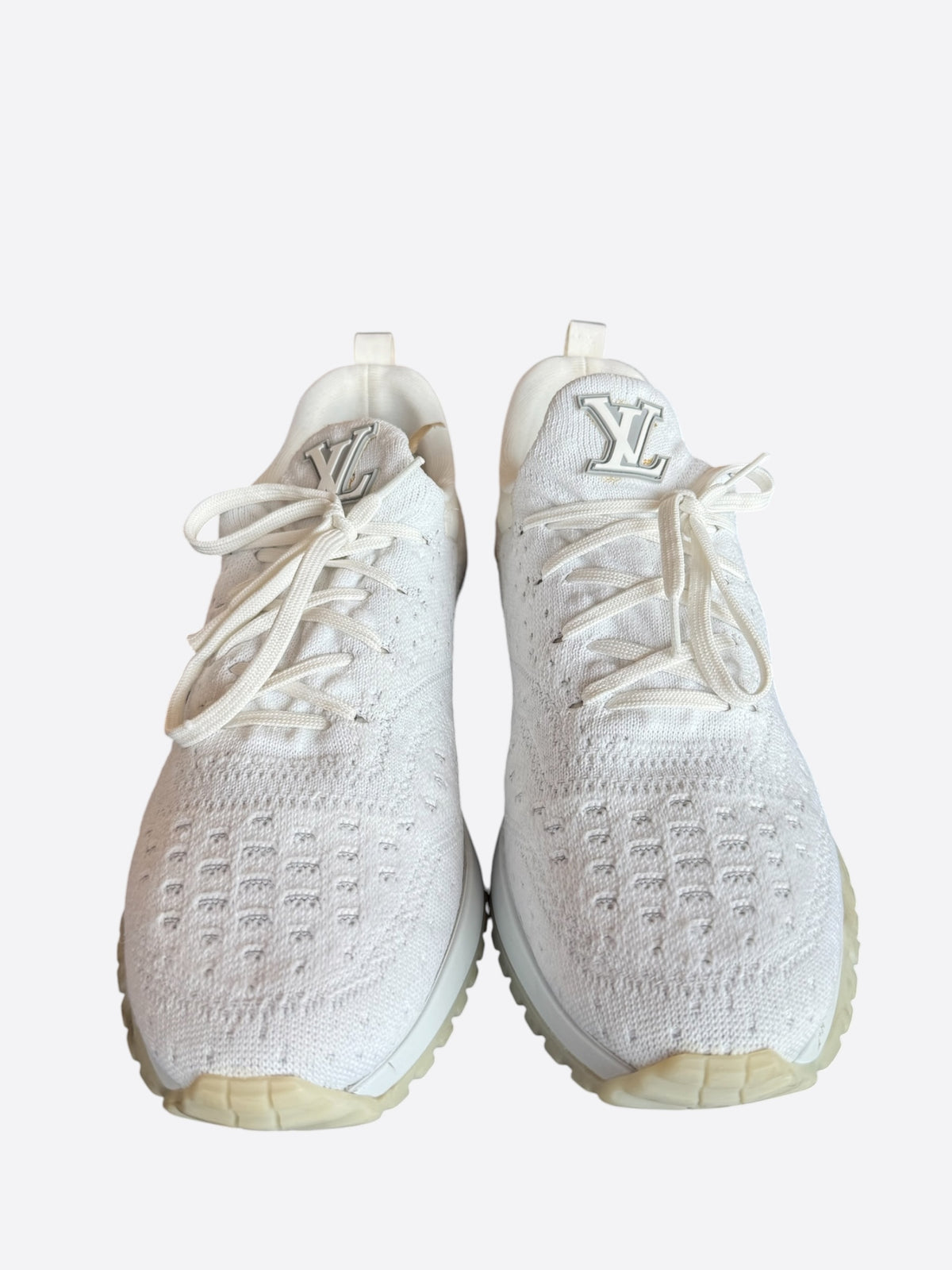 Louis Vuitton White & Blue Gradient VNR Sneakers
