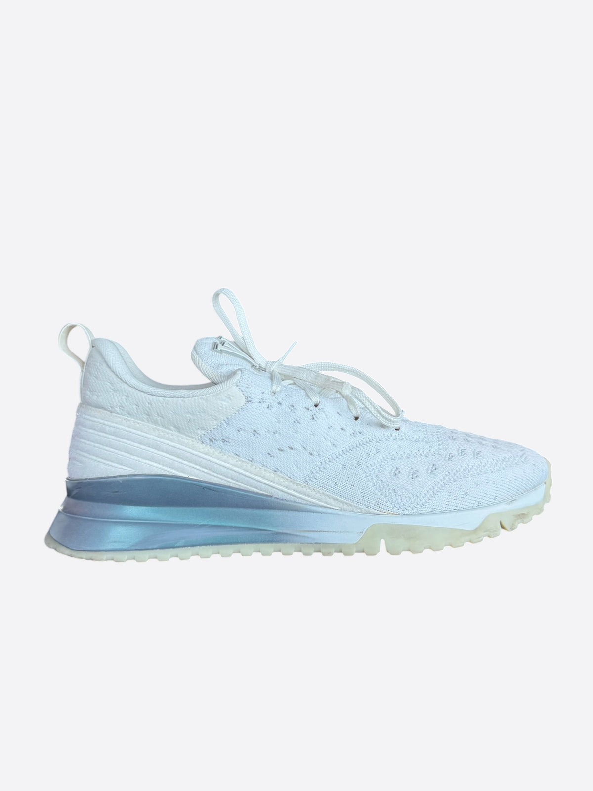 Louis Vuitton White & Blue Gradient VNR Sneakers