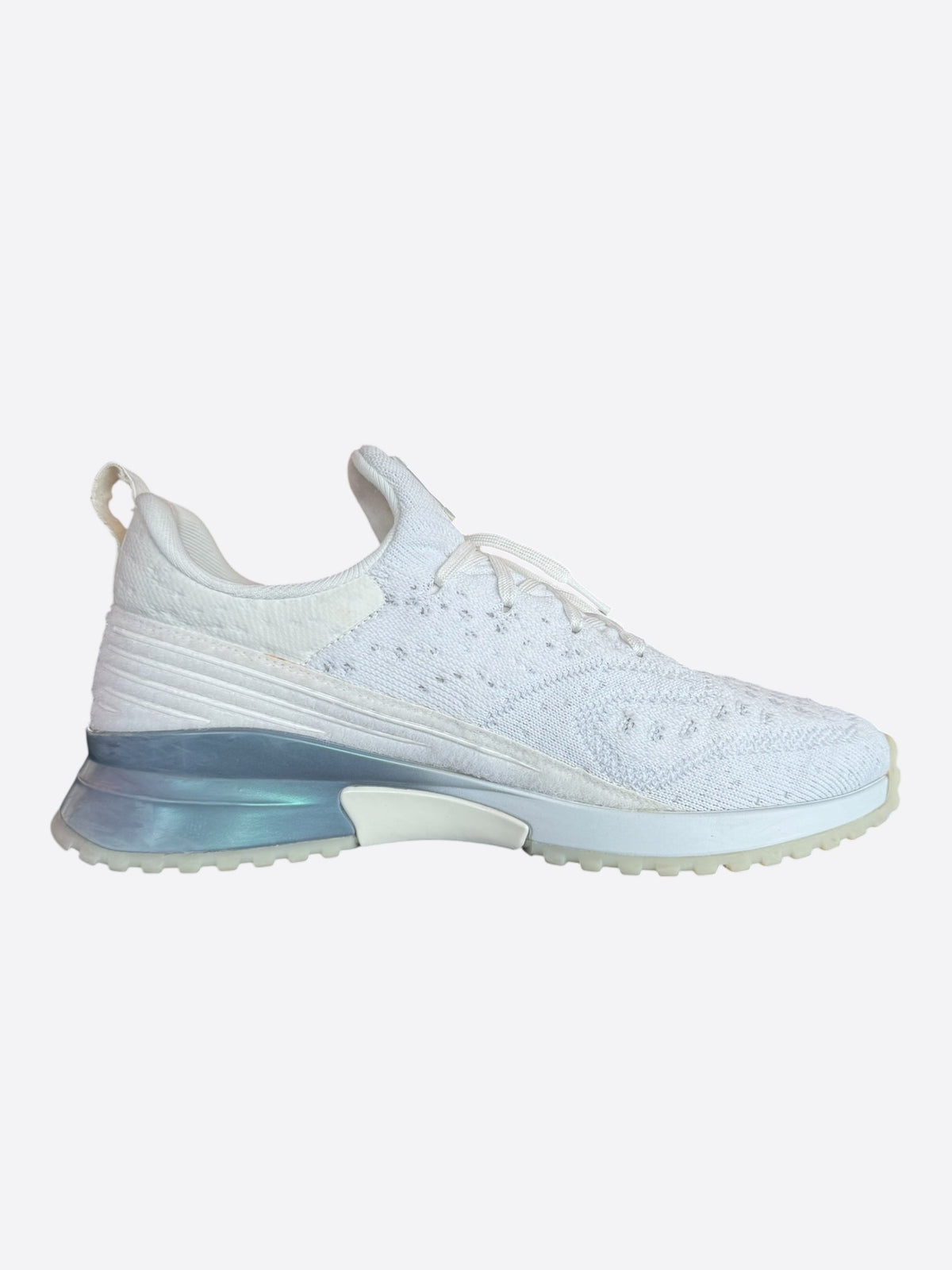 Louis Vuitton White & Blue Gradient VNR Sneakers