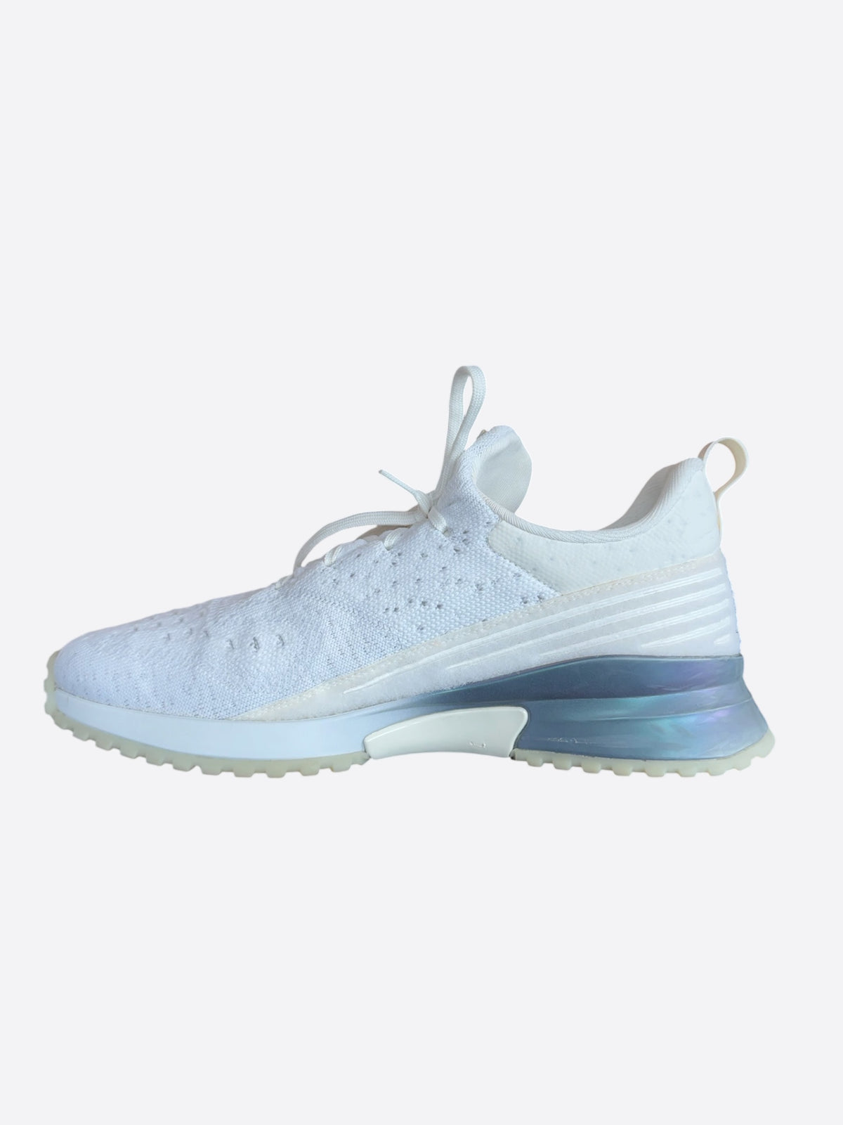 Louis Vuitton White & Blue Gradient VNR Sneakers