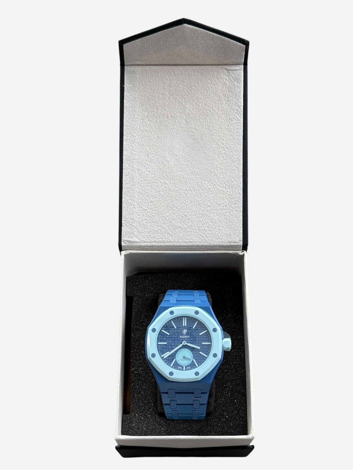 Swatch Audemars Piguet Blue Royal Pop Watch