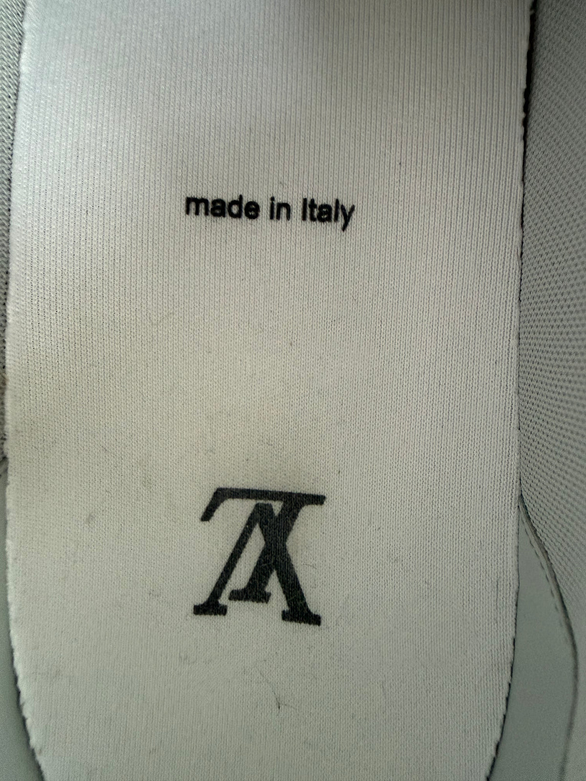 Louis Vuitton White Leather Trainers
