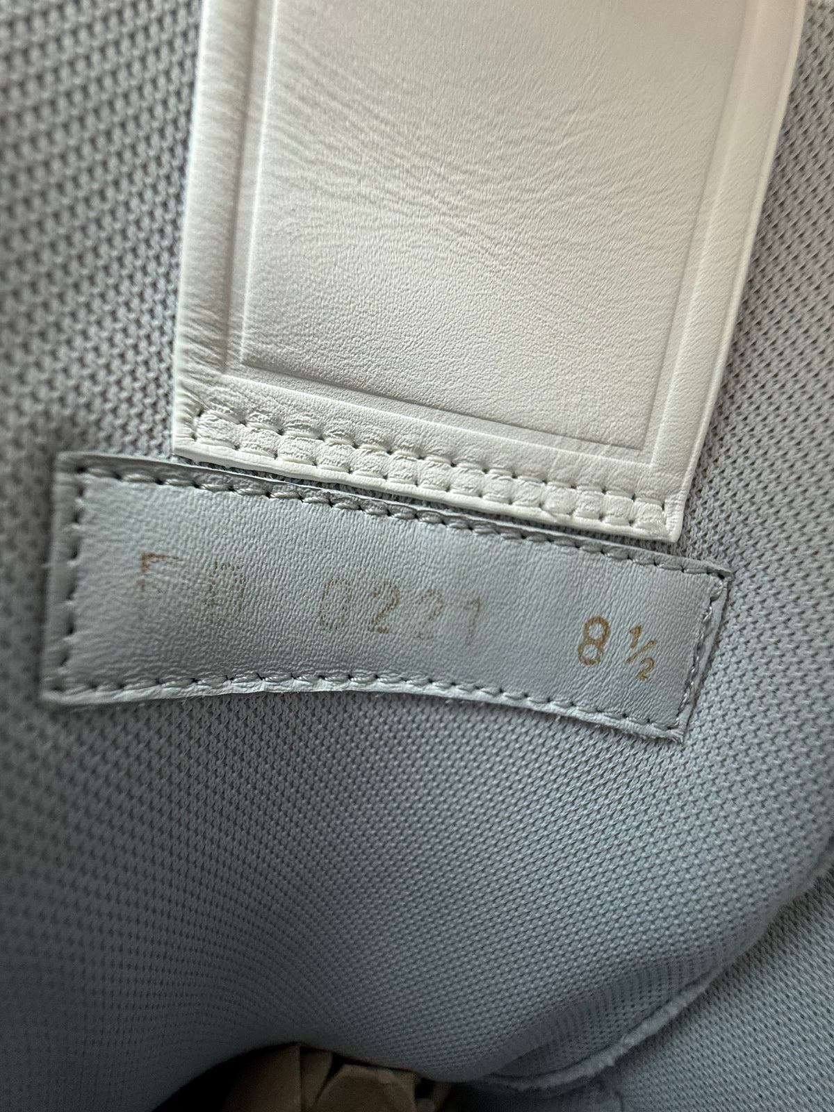 Louis Vuitton White Leather Trainers
