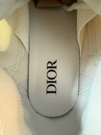 Dior White & Grey B30 Sneakers