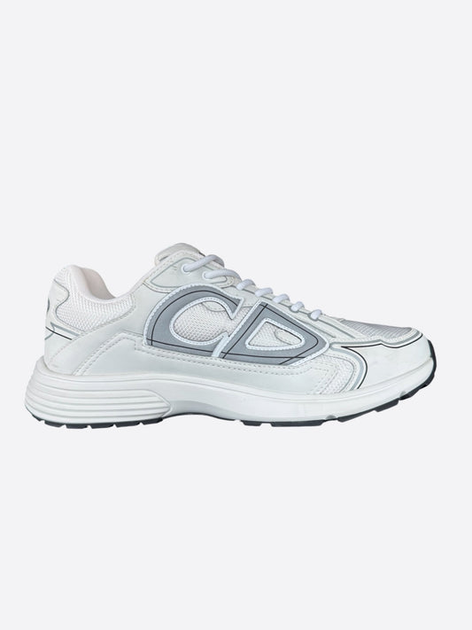 Dior White & Grey B30 Sneakers