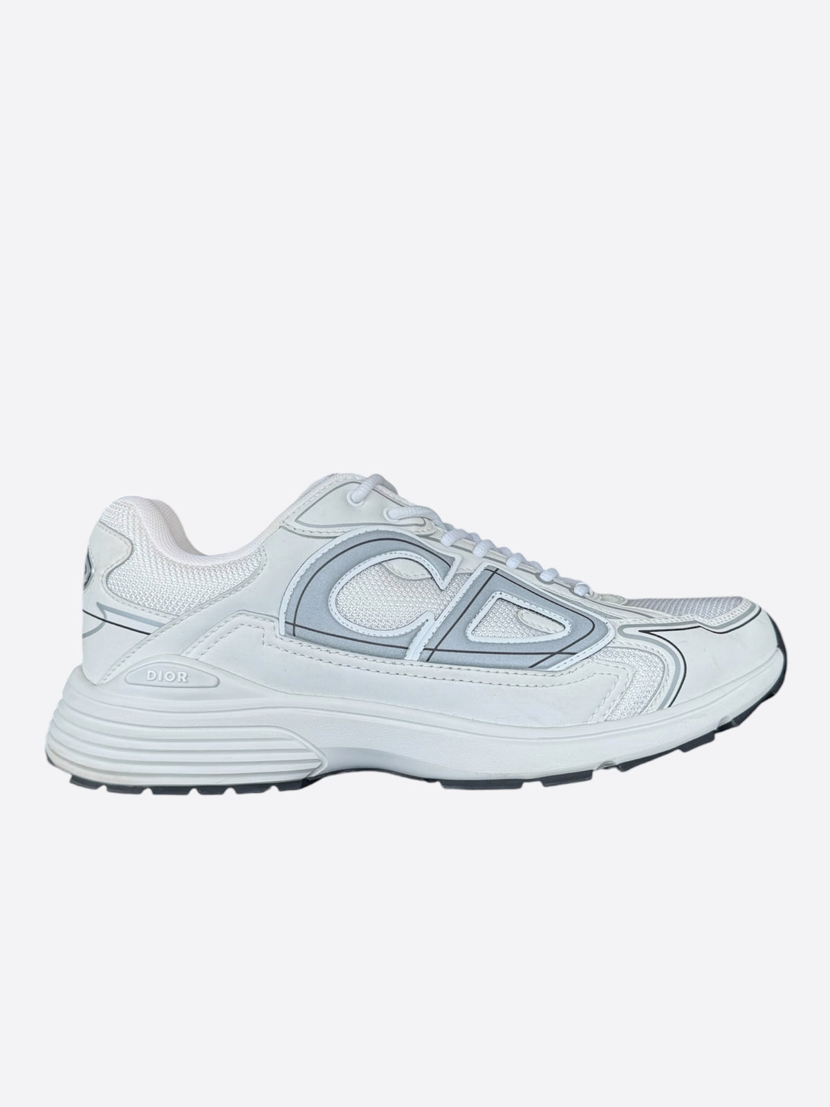 Dior White & Grey B30 Sneakers