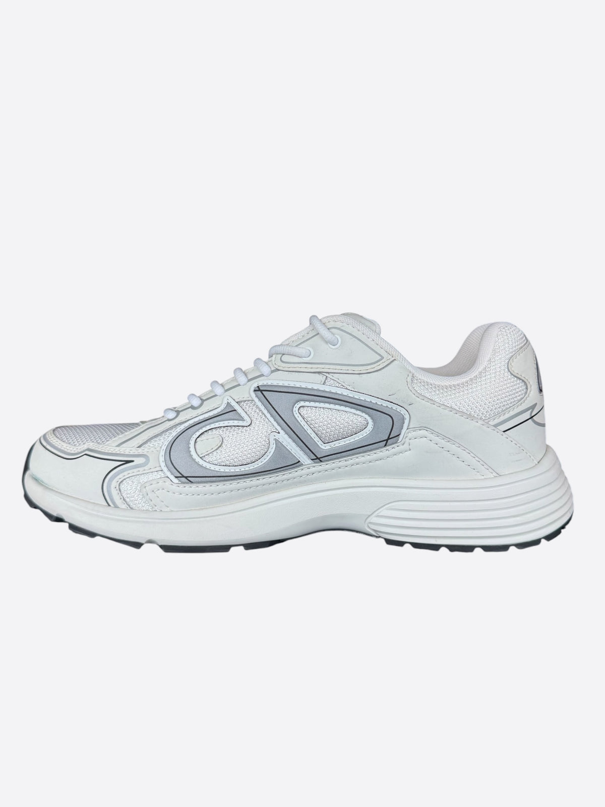 Dior White & Grey B30 Sneakers
