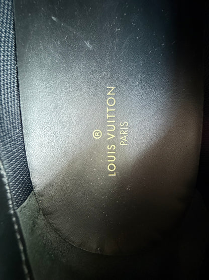 Louis Vuitton Black Monogram Eclipse Run Away Sneakers