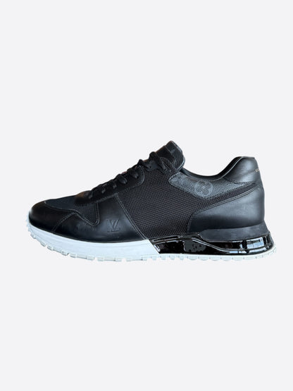 Louis Vuitton Black Monogram Eclipse Run Away Sneakers
