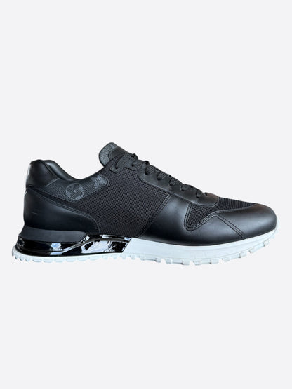 Louis Vuitton Black Monogram Eclipse Run Away Sneakers