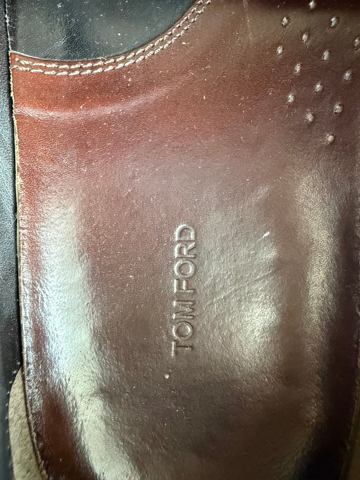 Tom Ford Grey Suede Russell Sneakers
