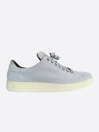 Tom Ford Grey Suede Russell Sneakers