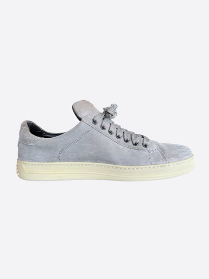 Tom Ford Grey Suede Russell Sneakers